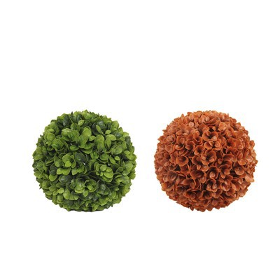 خضرة العشب الاصطناعي خشب البقس الكرات توبياري