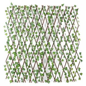 السياج الخشب الاصطناعي الخضرة الخضرة السياج الشاشة