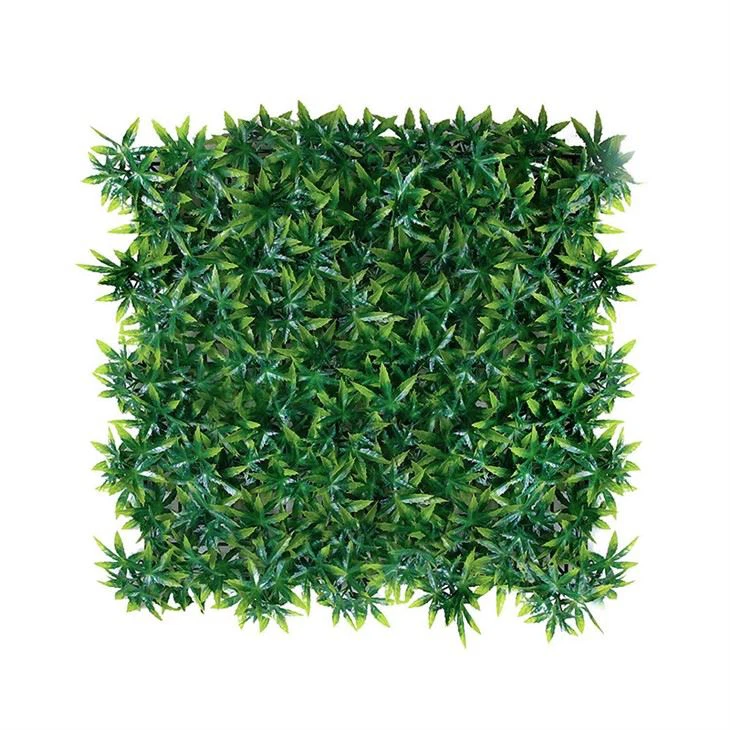 Artificial Green Wall With Flower System Vertical Garden